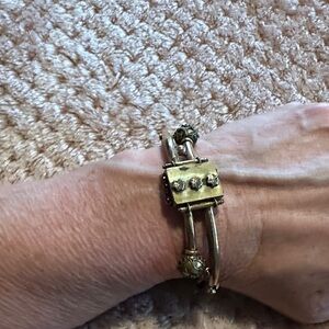 Antique Victorian Etruscan Revival Gold Filled Bracelet